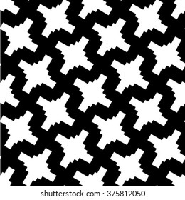 Seamless pattern. Abstract textured geometric background. Vector.