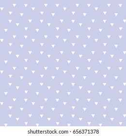 Seamless Pattern of abstract Triangle Design on Pastel Purple Background