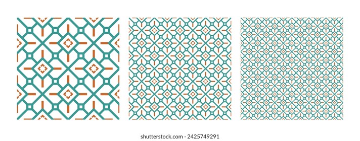 Seamless pattern, Abstract vector pattern decorative graphic design card, gift wrapping paper, wallpaper, background for your design