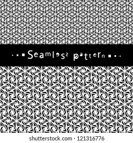 Seamless pattern. Abstract vector illustration.