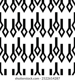 Seamless pattern with abstract vector, Simple Geometric pattern