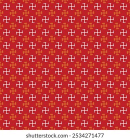 Seamless pattern with abstract vector, Simple Geometric pattern