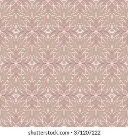 Seamless pattern. Abstract vector texture. Decorative floral pattern in baroque style. Can be used for wallpaper, textiles, wrapping paper, page fill, design, web page, background.