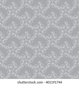 Seamless pattern. Abstract vector texture. Decorative floral pattern in baroque style. Can be used for wallpaper, textiles, wrapping paper, page fill, design, web page, background.