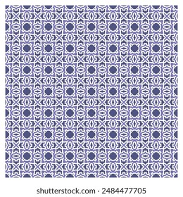 Seamless pattern abstract vintage geometric wallpaper vector illustration