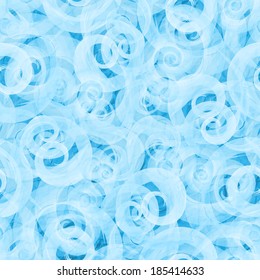 seamless pattern with abstract water waves on paper texture