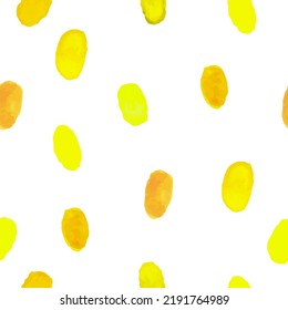 Seamless pattern with abstract watercolor elements. For printing wrapping paper, packaging, fabric. Hand Drawn vector illustration.