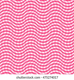 Seamless pattern with abstract wave ornate 