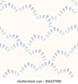 seamless pattern with abstract pattern waves