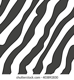 Seamless pattern with abstract wavy lines.