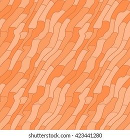 Seamless pattern with abstract wavy lines. mosaic texture