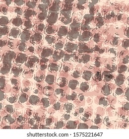 Seamless pattern with abstraction circle.