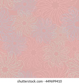 seamless pattern abstraction. feathers, leaves background