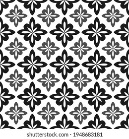 seamless pattern, abstraction in monochrome colors, ornament for wallpaper and fabric, wrapping paper, background for different designs