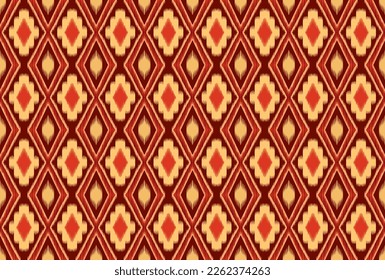 Nahtlose Muster afrikanischer Stammesstrukturen oder indischer ethnischer Strukturen. Einschließlich gestrickter Teppiche und Drucksachen. Vektorgrafik