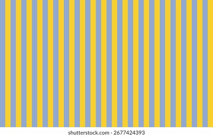 A Seamless Pattern of Alternating Yellow and Blue Stripes for Graphic Design Projects