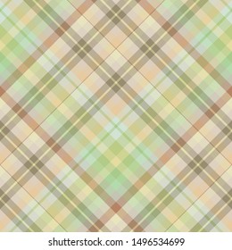 Seamless pattern in amazing autumn colors for plaid, fabric, textile, clothes, tablecloth and other things. Vector image. 2