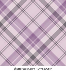 Seamless pattern in amazing discreet pink, lilac and purple colors for plaid, fabric, textile, clothes, tablecloth and other things. Vector image. 2