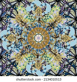 Seamless pattern amazing super cute abstract and nice picture. Vector illustration.