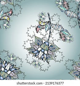 Seamless pattern amazing super cute abstract and nice picture. Vector illustration.