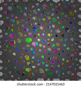 Seamless pattern amazing super cute abstract and nice picture. Vector illustration.