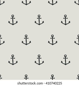 seamless pattern, anchor art  background design for fabric and decor