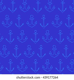 Seamless pattern with anchors