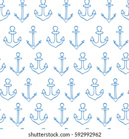 Seamless pattern with anchors