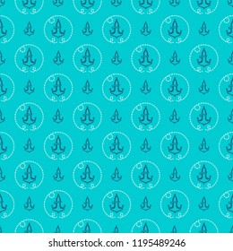 Seamless pattern with anchors. Backgrounds of marine theme.