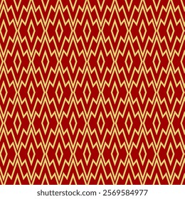 Seamless Pattern in Ancient Chinese Style. Traditional Chinese Vector Art