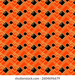 Seamless Pattern in Ancient Chinese Style. Traditional Chinese Vector Art