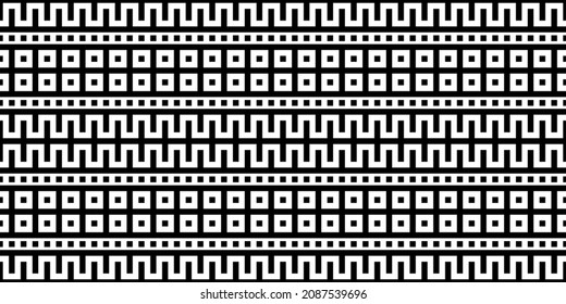 Seamless pattern,  ancient ethnic pattern, vector design