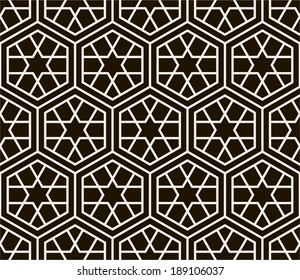 Seamless pattern. Ancient traditional ornament.