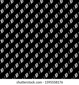 Seamless pattern. Angled figures, rhombuses motif. Diagonal blocks, diamonds ornament. Slanted polygons, squares background. Shapes, dots backdrop. Tilted forms, spots wallpaper. Vector illustration