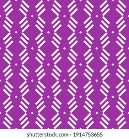 Seamless pattern. Angled stripes, rhombuses motif. Slanted dashes, squares background. Diagonal lines, diamonds ornament. Tilted strokes, dots wallpaper. Striped, dotted backdrop. Vector illustration.
