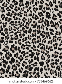 Seamless pattern animal design. Leopard background. Textile print for bed linen, jacket, package design, fabric and fashion concepts.