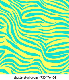 Seamless pattern animal design. Zebra skin background. Textile print for bed linen, jacket, package design, fabric and fashion concepts. Vector background.