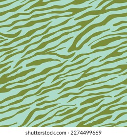 Seamless pattern with animal print, abstract stripes. Mid Century Modern Art design for paper, cover, fabric, interior decor and more.
