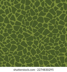 Seamless pattern with animal print, organic shapes. Mid Century Modern Art design for paper, cover, fabric, interior decor and more.