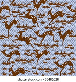 seamless pattern with animals
