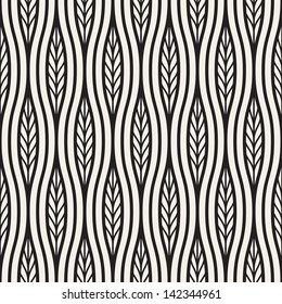 Seamless pattern. Antique ornament. Geometric stylish background. Vector repeating texture