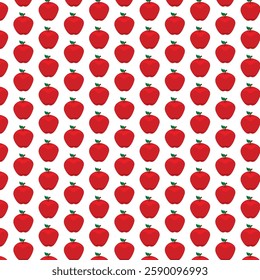 seamless pattern with apple fruits