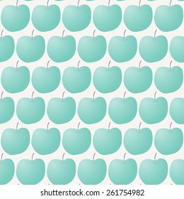seamless pattern with apples