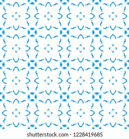 Seamless pattern with arabesques in retro style. Vector illustration.