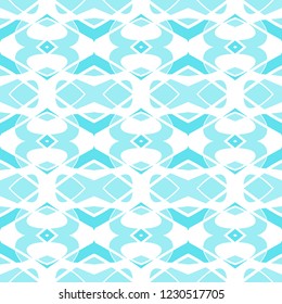 Seamless pattern with arabesques in retro style. Vector illustration.