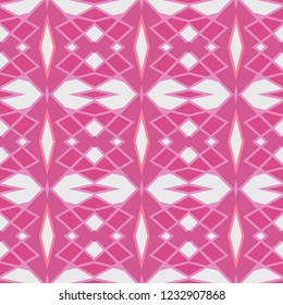 Seamless pattern with arabesques in retro style. Vector illustration.