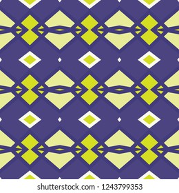 Seamless pattern with arabesques in retro style. Vector illustration.