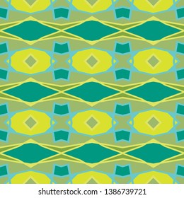 Seamless pattern with arabesques in retro style. Vector illustration.