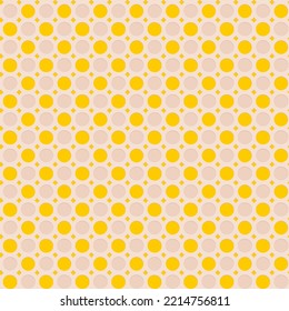 Seamless pattern in arabic background style, ornate beige yellow orange background for design, vector illustration
