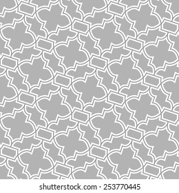 Seamless pattern in arabic style. Arabesque. Vector illustration.